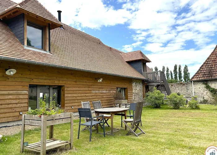 Vakantiehuis La Hulotte - Domaine D'apreval - Campagne Pennedepie